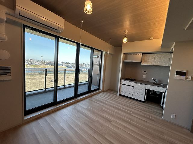 ブランシエスタ新丸子リバーフロントの居間・リビング