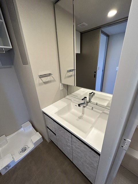 ブランシエスタ新丸子リバーフロントの洗面所