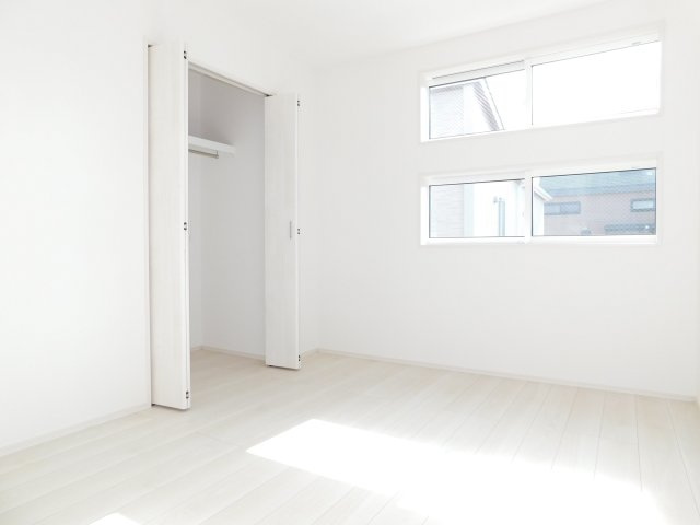 名古屋市中川区打出１丁目の新築一戸建の洋室|◇洋室◇　　南面で明るい洋室６．０帖　全居室収納完備！　