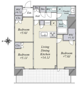 Sun Village T棟 33階