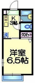 ★南西角部屋の間取り★