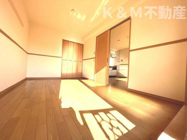 （ＰＥＴ可）クレストガーデン南柏の寝室|広くて明るい寝室