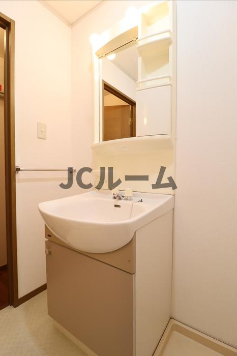 メゾン・アンソレイルの洗面所