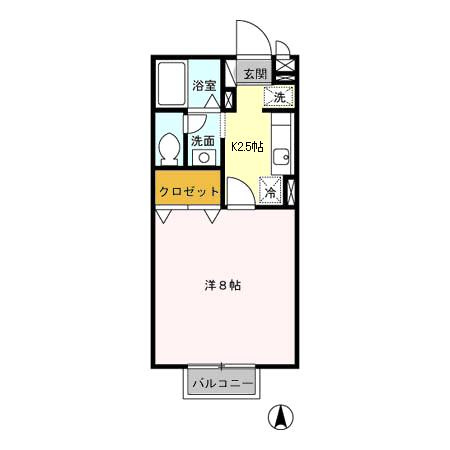 プレシャスコートの間取り