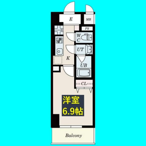 ドゥナーレ辻町の間取り