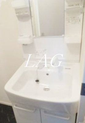 【洗面所】 | プレジャデス-21 | 独立洗面台です。