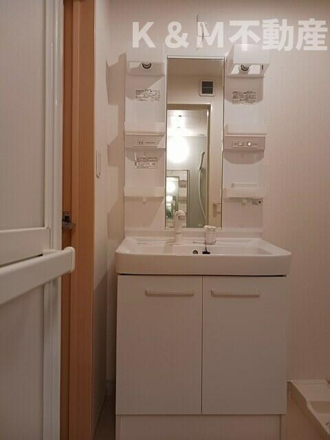 ブリッサの洗面所|スペースが確保できる洗面所です