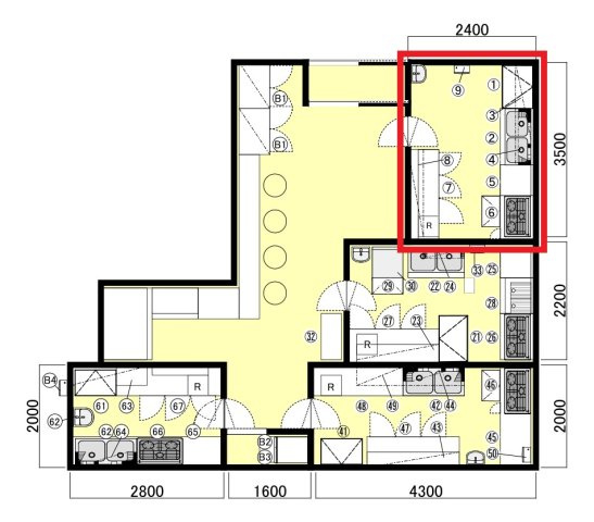 久野ハイツの間取り