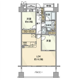 【間取り】 | ベイサイドステージ東京 | 間取りです。