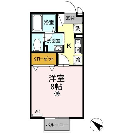 セジュールアンバタの間取り