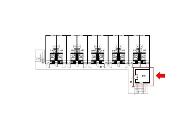 北小金ハイツのその他|配置図 