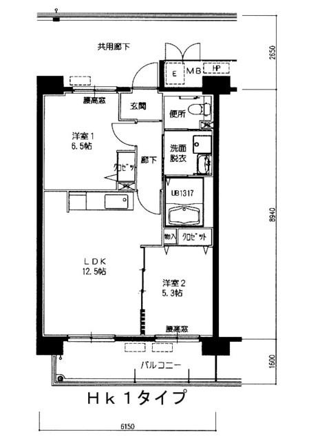 アメニティコート明舞の間取り|※間取りが現況と異なる場合は現況を優先します※