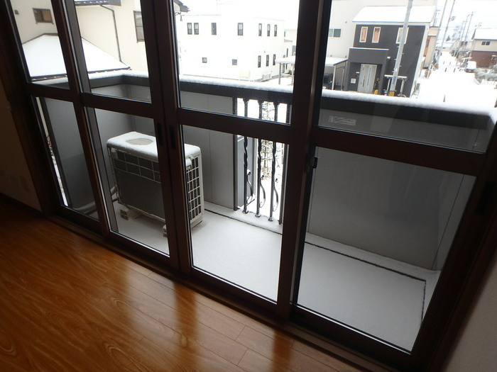 グリーンシャンテのバルコニー