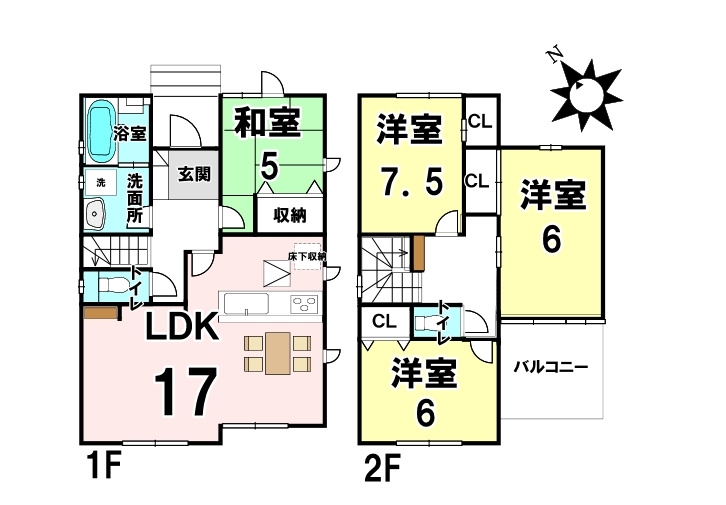 新築戸建　安芸高田市吉田町吉田字鯨多(No.2／No.3)