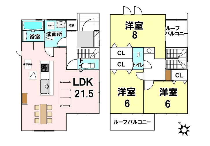 新築戸建　安芸高田市吉田町吉田字鯨多(No.3／No.3)