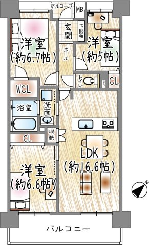 西宮マリナパークシティ・桜のまち５番館