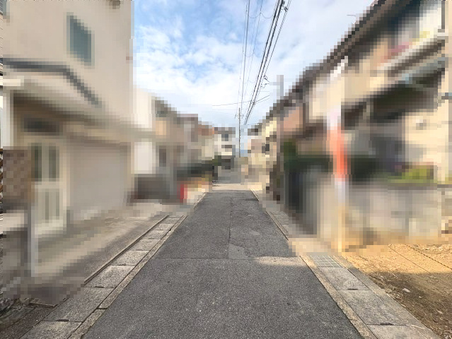 長岡京市一文橋2丁目の前面道路含む現地写真|現地ご案内可能です！お気軽にお問い合わせください(^^)/