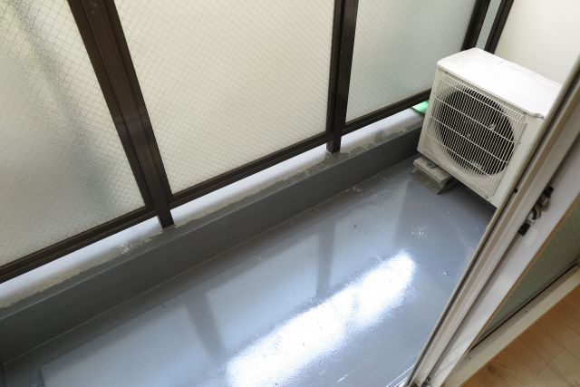 レガーレ大正のバルコニー