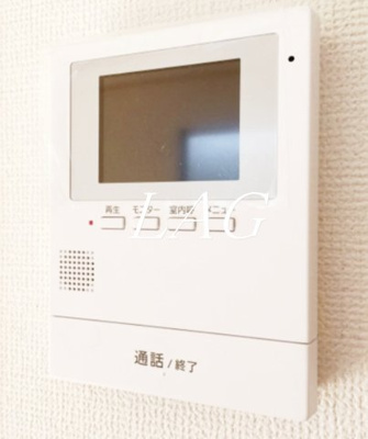【セキュリティ】 | 南長崎ヴィレッヂ | モニター付きインターホンです。