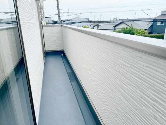 焼津市中根　第1／のバルコニー