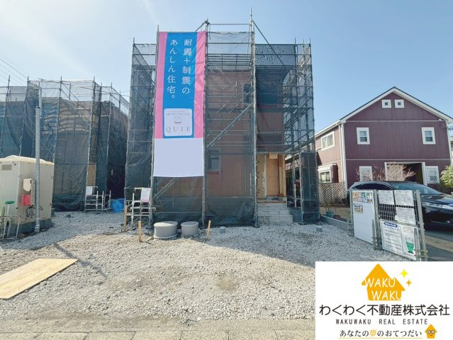 焼津市中根　第1／の外観|全３棟（2026年1月下旬撮影）