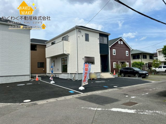 焼津市中根　第1／の前面道路含む現地写真|全３棟（2026年3月5日撮影）