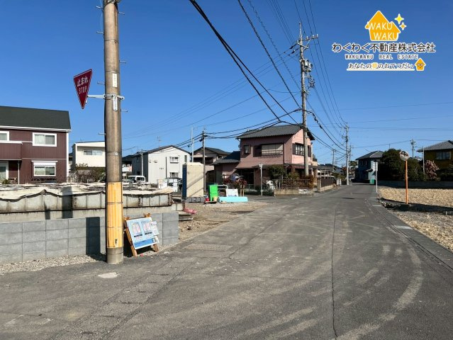焼津市中根　第1／の前面道路含む現地写真|全３棟（2026年1月下旬撮影）