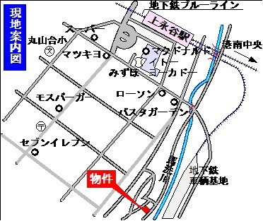 メゾンＫの地図|閑静な住環境に佇む耐震耐火旭化成ヘーベルメゾン