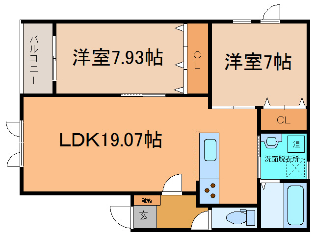 シロンの間取り