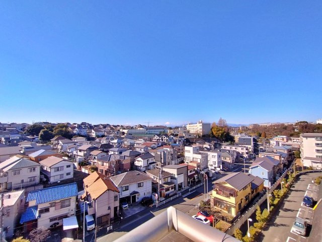 上大岡セントラルハイツB棟の展望