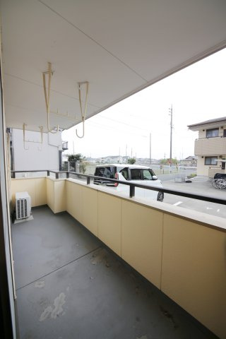 アーバニア武路Ｂ棟のバルコニー