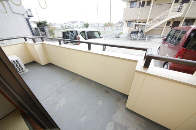 アーバニア武路Ｂ棟のバルコニー