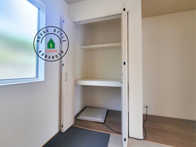 合志市豊岡第4-1棟(1号棟)の内観：施工例|収納には困りません。