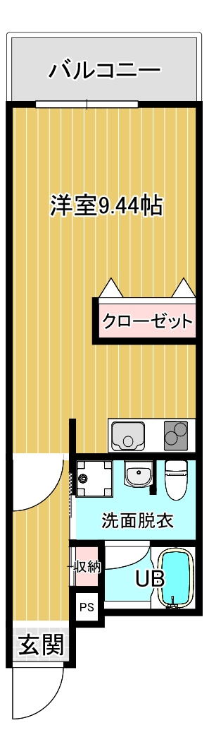 世田谷区代田２丁目の賃貸マンションの外観