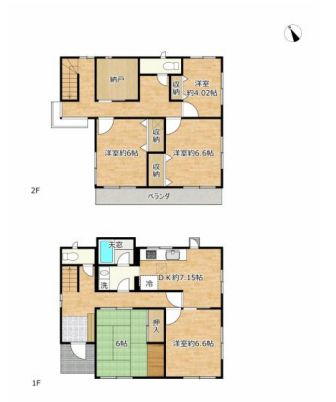 小山市中久喜5丁目の間取り