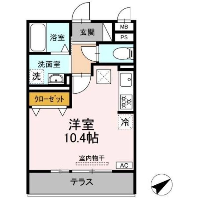 ジャルディーノの間取り