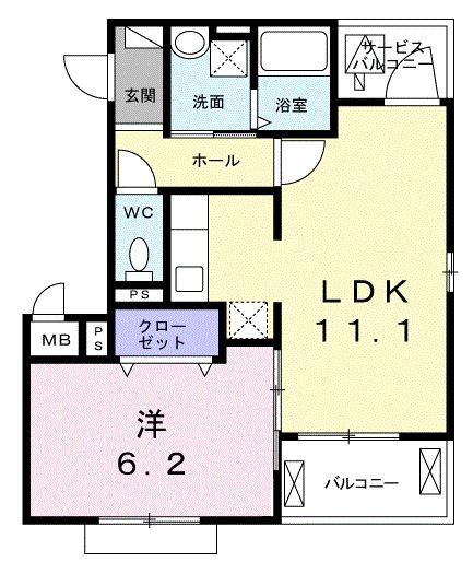 【間取り】 | ホームズ豊田ウエスト