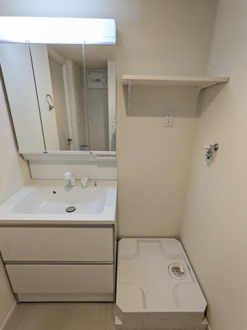 ハーモニーテラス生駒町Ⅱの洗面所