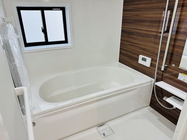 八王子市　石川町　新築一戸建て　７期の浴室|～のびのびくつろげるバスルーム　１日の締めくくりに癒やしのバスタイムを～