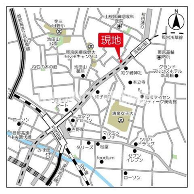 【地図】 | エミネンス高輪台