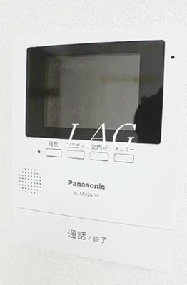 【セキュリティ】 | グランソレイユ亀有Ｃ | モニター付きインターホンです。