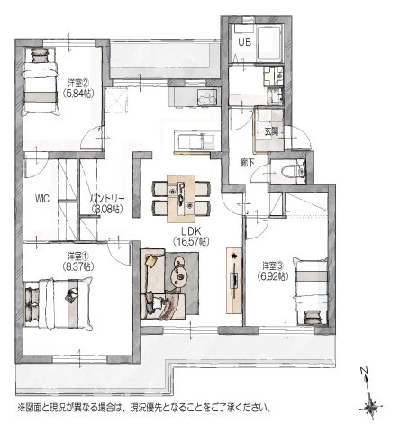 【間取り】 | よろい坂ハイツ☆仲介手数料無料☆