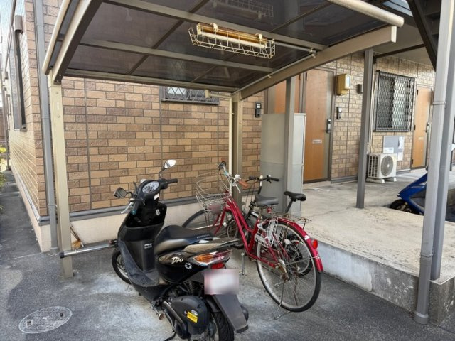 ボヌール里のその他共用部分|駐輪場です