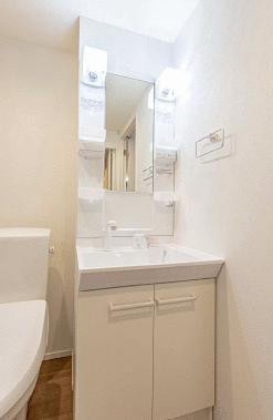 【洗面所】 | ミモザヒルズ亀有 | 同物件　他号室内装（参考画像） 