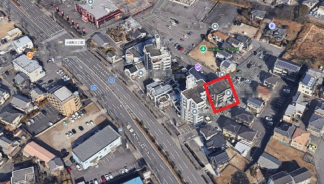 イーストガーデンバラ館の地図