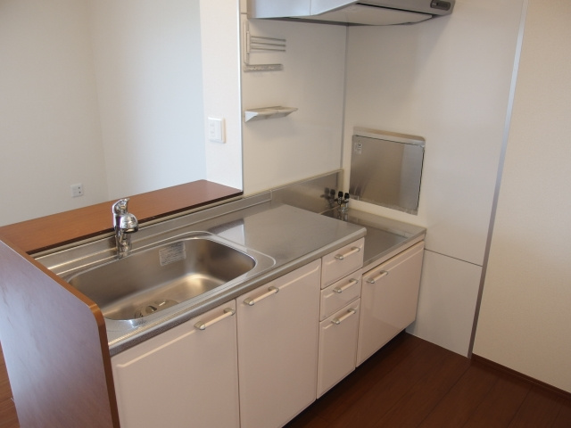 リバーハイツさらさのキッチン