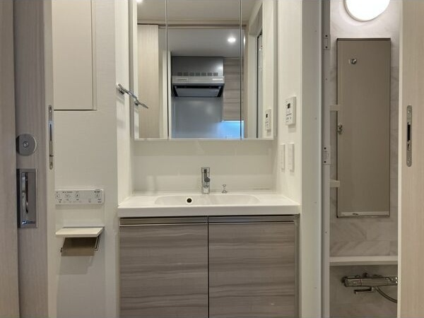 ザ・パークハビオ新栄の洗面所