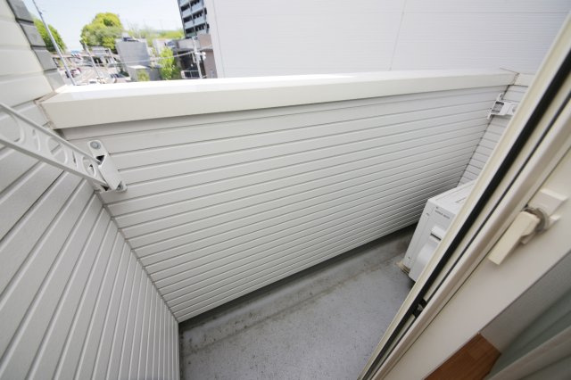 モジュールＨのバルコニー
