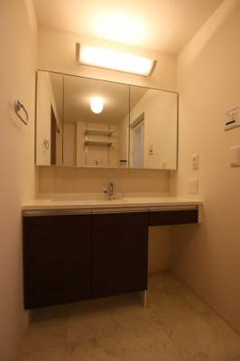 【独立洗面台】 | ボアソルテS棟