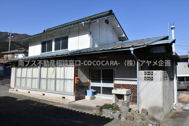 南アルプス市曲輪田の売地の外観